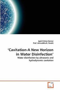 Paperback 'Cavitation-A New Horizon in Water Disinfection' Book