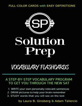 Paperback Solution Prep Vocabulary Flashcards: For the SAT & ACT! Book