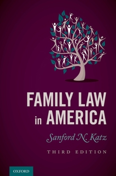 Hardcover Family Law in America Book