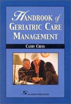 Hardcover Handbook of Geriatric Care Management Book