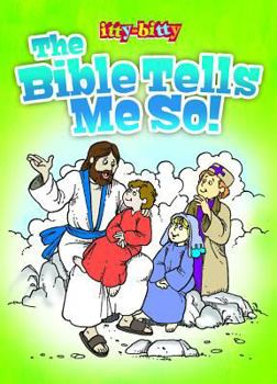 Paperback Kid/Fam Ministry Itty Bitty ACT Bk - General - The Bible Tells Me So! NIV: 6-Pack Ittybitty Activity Books Book