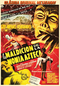 DVD La Maidicion De La Momia Azteca Book