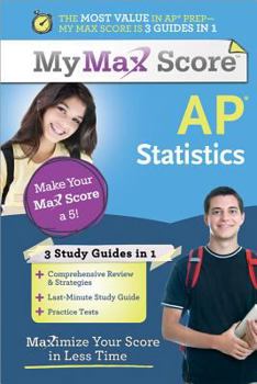 Paperback AP Statistics: Maximize Your Score in Less Time Book
