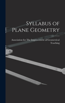 Hardcover Syllabus of Plane Geometry Book