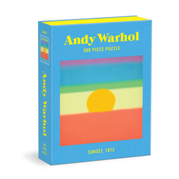Misc. Andy Warhol Sunset 500 Piece Book Puzzle Book