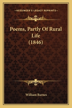 Paperback Poems, Partly Of Rural Life (1846) Book