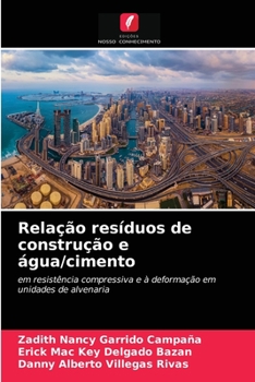 Paperback Relação resíduos de construção e água/cimento [Portuguese] Book