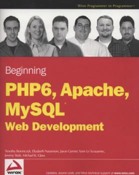 Paperback Beginning PHP 6, Apache, MySQL 6 Web Development Book
