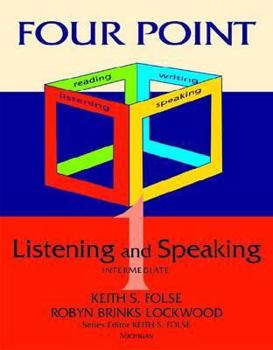 Product Bundle Four Point Listening and Speaking 1 (with Audio CD): Intermediate English for Academic Purposes Book