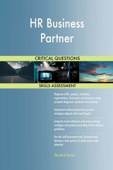 Paperback HR Business Partner Critical Questions Skills Assessment Book