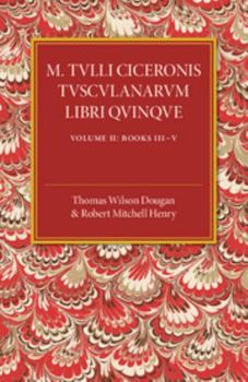 Paperback M. Tulli Ciceronis Tusculanarum Disputationum Libri Quinque Book