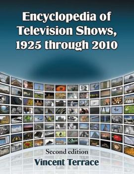 Paperback Encyclopedia of Television Shows, 1925 Through 2010 Book