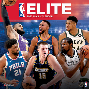 Unknown Binding NBA Elite 2023 12x12 Wall Calendar Book