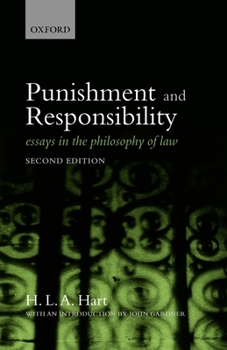 Paperback Punishment and Responsibility: Essays in the Philosophy of Law Book