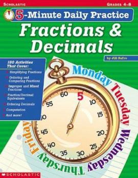 Paperback Fractions & Decimals Book