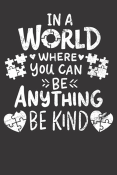 Paperback Notebook: Kindness Be Kind Inspirational Vintage Dot Grid 6x9 120 Pages Book