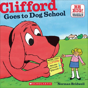 Library Binding Clifford Goes to Dog School Book