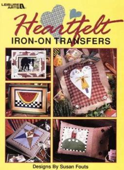 Paperback Heartfelt Iron-On Transfers Book