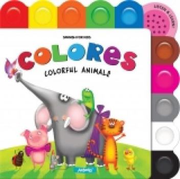 Board book Colores: Colorful Animals Book