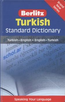 Paperback Turkish Berlitz Standard Dictionary (Turkish and English Edition) Book