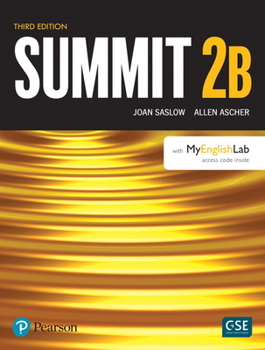 Paperback Summit Level 2 Student Book Split B W/ Mylab English Book
