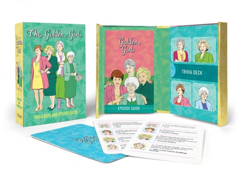 Paperback The Golden Girls: Trivia Deck and Episode Guide Book