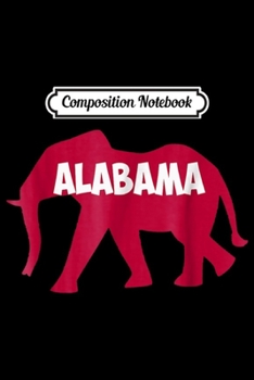 Composition Notebook: Alabama State Red Elephant Football  Journal/Notebook Blank Lined Ruled 6x9 100 Pages