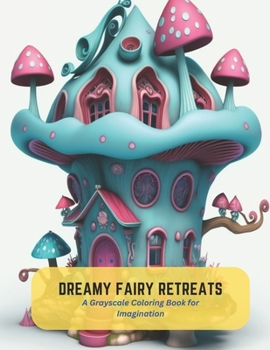 Paperback Dreamy Fairy Retreats: A Grayscale Coloring Book for Imagination Book
