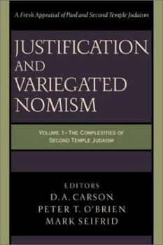 Paperback Justification and Variegated Nomism Book