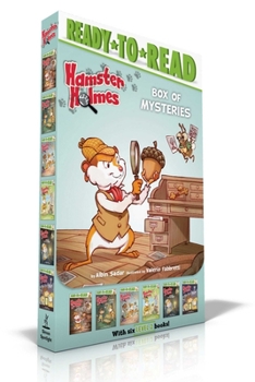 Paperback Hamster Holmes Box of Mysteries (Boxed Set): Hamster Holmes, a Mystery Comes Knocking; Hamster Holmes, Combing for Clues; Hamster Holmes, on the Right Book