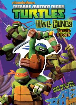 Paperback Teenage Mutant Ninja Turtles Wall Clings Book