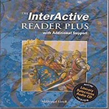 Paperback McDougal Littell Language of Literature: The Interactive Reader Plus with Additional Support with Audio-CD Grade 10 Book