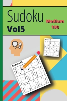 Paperback Sudoku Medium Vol 5: Vol 5 Book