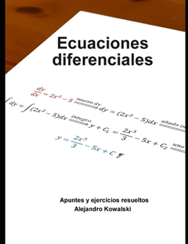 Paperback Ecuaciones Diferenciales: Apuntes y ejercicios resueltos [Spanish] Book