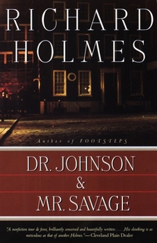 Paperback Dr. Johnson & Mr. Savage Book