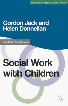 Paperback Social Work with Children Book