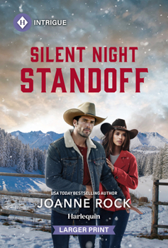 Mass Market Paperback Silent Night Standoff [Large Print] Book