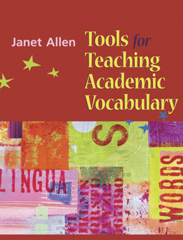 Spiral-bound Tools for Teaching Academic Vocabulary Book