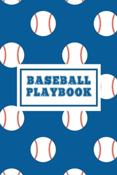 Paperback Baseball Playbook: For Players - Team Sport - Baseball Coach Gifts Book