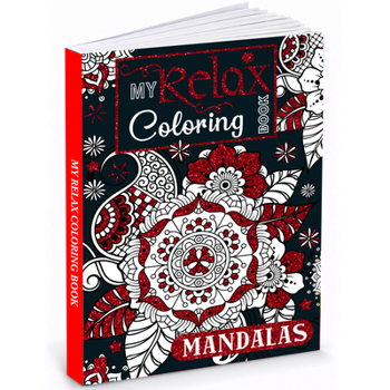 Paperback My Relax coloring Book Mandalas Book