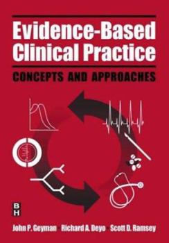 Paperback Evidence-Based Clinical Practice: Concepts and Approaches Book