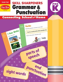 Paperback Skill Sharpeners: Grammar & Punctuation, Prek Workbook Book