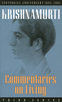 Paperback Commentaries on Living: Third Series Book