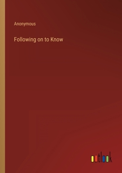 Paperback Following on to Know Book