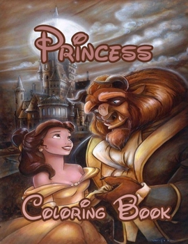 Paperback Princess Coloring Book: Loveley Princesses Collection including pictures with high quality Book