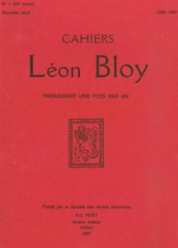 Paperback Cahiers Leon Bloy, Nouvelle Serie N1, 1989-1990 [French] Book