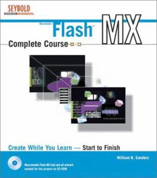 Paperback Flash MX Complete Course Book