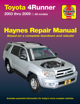 Paperback Toyota 4Runner 2003-09 Book