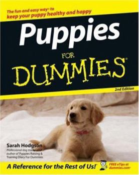 Paperback Puppies for Dummies Book