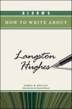 Hardcover Bloom's How to Write about Langston Hughes Book